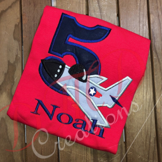Jet Birthday Shirt, Jet Airplane Birthday Shirt - DMDCreations
