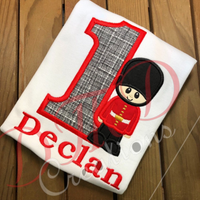 London Guard Birthday, London Theme Birthday - DMDCreations