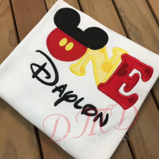 Mickey Mouse First Birthday,  Mickey mouse second birthday - DMDCreations