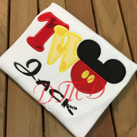 Mickey Mouse First Birthday,  Mickey mouse second birthday - DMDCreations