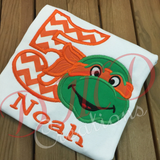 Ninja Turtles Birthday Shirt,  Ninja Turtle Shirt, Ninja Turtle Birthday Shirt - DMDCreations