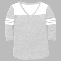 Monogram Heathered Jersey, Football Jersey Style shirt - DMDCreations