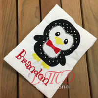 Penguin with Bow tie Shirt, Penguin Shirt - DMDCreations