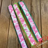 Monogram Keychain, Monogram Key Fob, Keychain Wristlet - DMDCreations