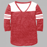 Monogram Heathered Jersey, Football Jersey Style shirt - DMDCreations