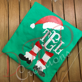 Santa Monogrammed Shirt, Elf Monogrammed Shirt - DMDCreations